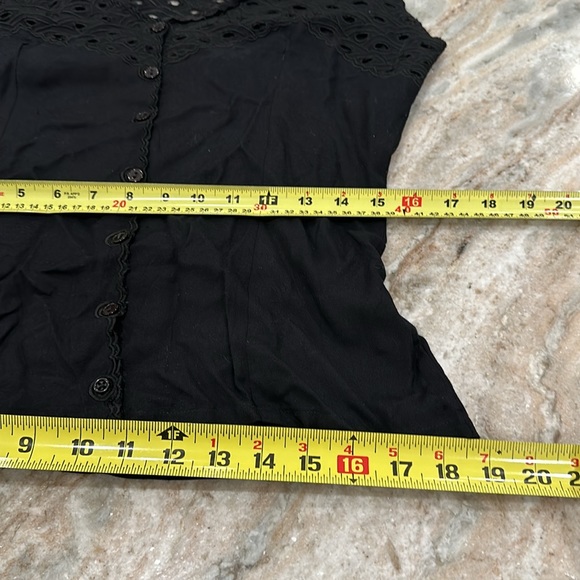 80's Rayon Fitted Blouse - Picture 6 of 7